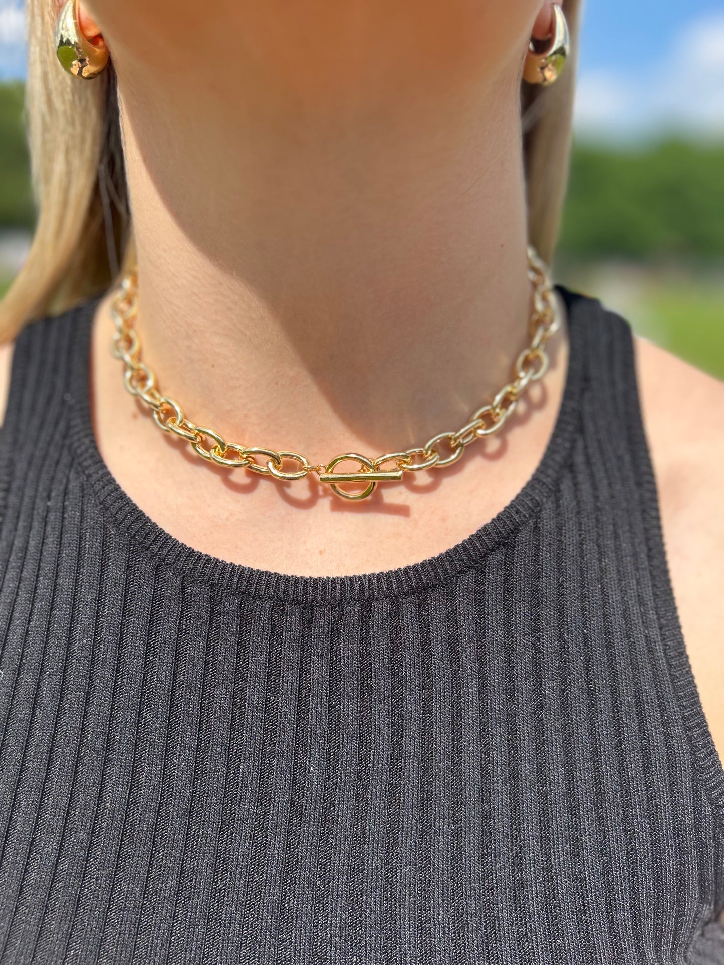 Statement Chain Necklace
